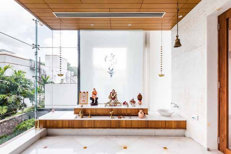Pooja Room with natural light 